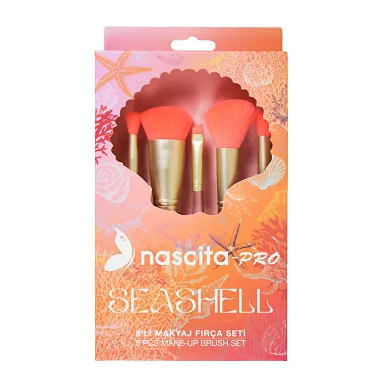 Nascita Pro Seashell 5 li Makyaj Fırça Seti - 136
