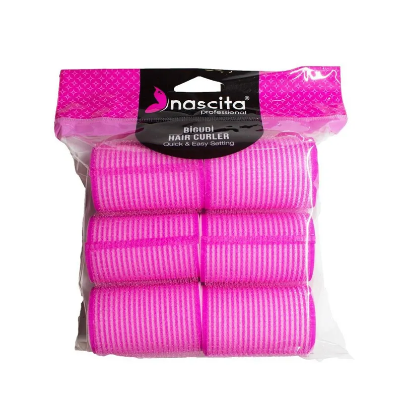 Nascita 50x63 Cm 6lı Cırtlı Süngerli Bigudi Pembe - 60