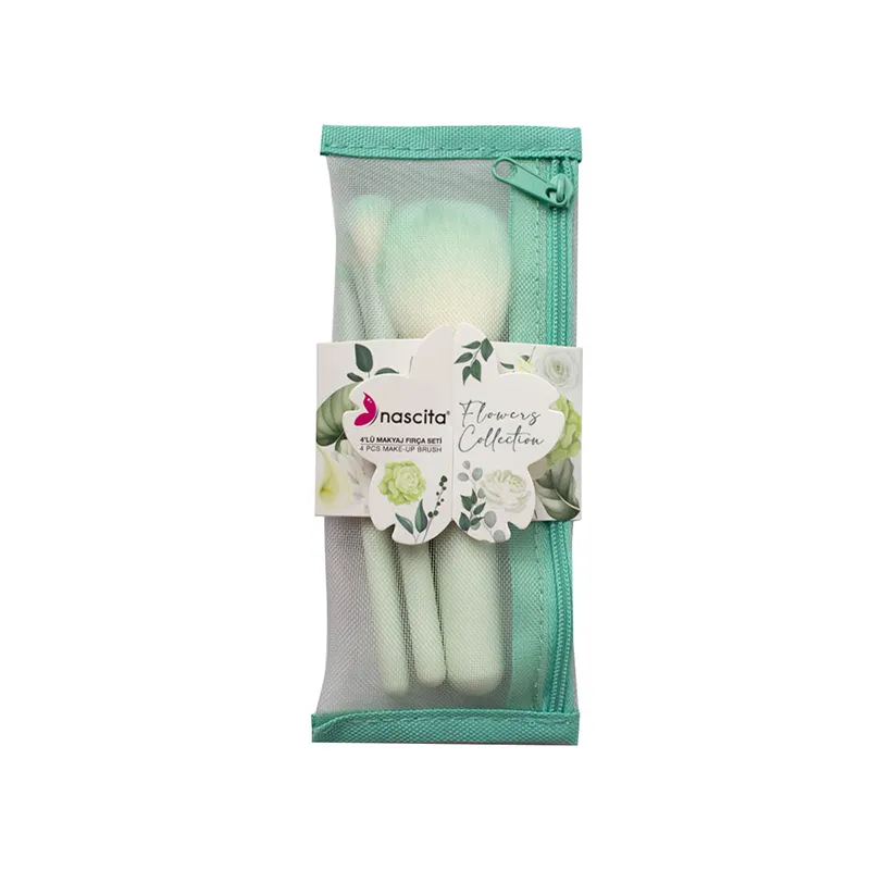 Nascita Flowers Collection 4 lü Makyaj Fırça Seti