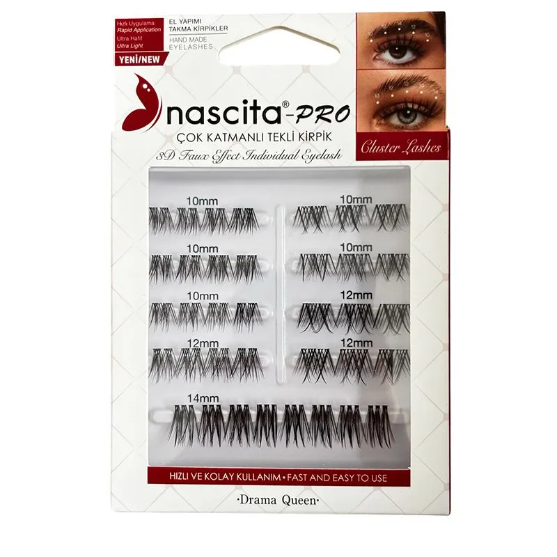 Nascita Pro Çok Katmanlı Tekli Kirpik - Drama Queen