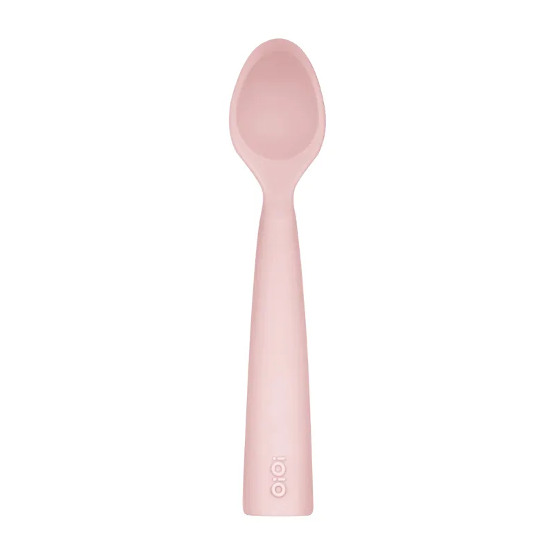 OiOi Silikon Nam Nam Mama Kaşığı 6 Ay + Pembe