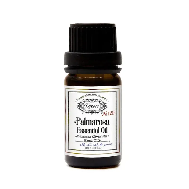 Rosece Palmarosa Essential Oil | Limonotu Uçucu Yağı 10 ml