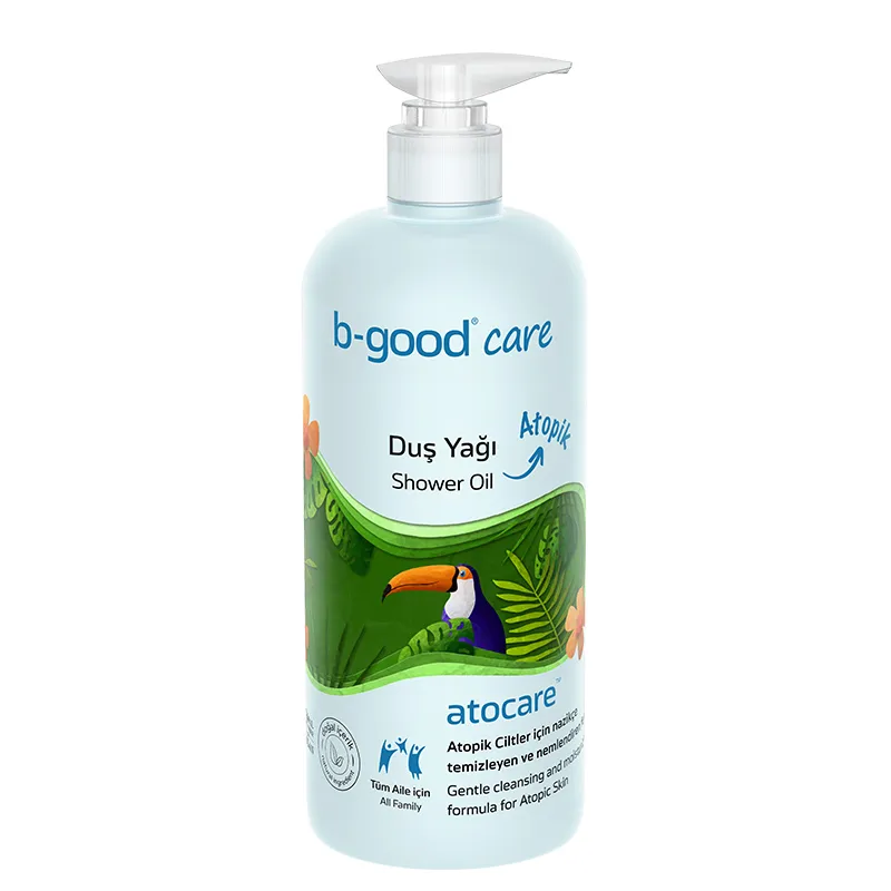 b-good b-baby Bebek ve Çocuk Duş Yağı Atopik Ciltler 500 ml