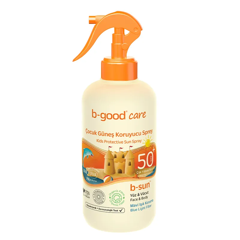 b-good b-sun Spf50+ Çocuk Koruyucu Güneş Spreyi 150 ml