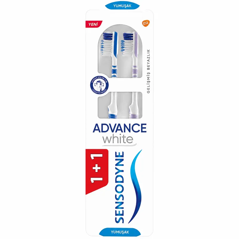 Sensodyne Advance White Diş Fırçası Yumuşak 2li