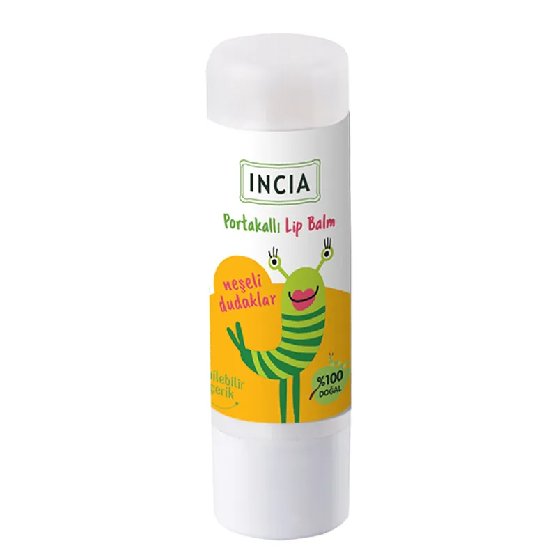 INCIA Kids Portakallı Doğal Dudak Besleyici 6g