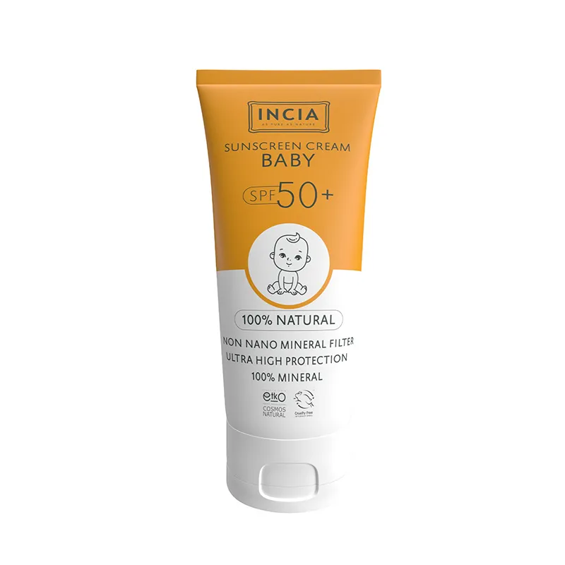 INCIA Bebekler İçin Doğal Güneş Kremi 50 SPF 50 ml