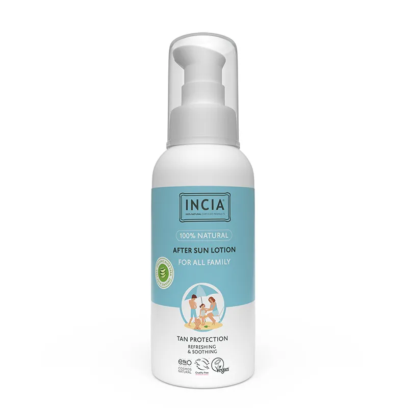 INCIA %100 Doğal Güneş Sonrası Bakım Losyonu 100 ml