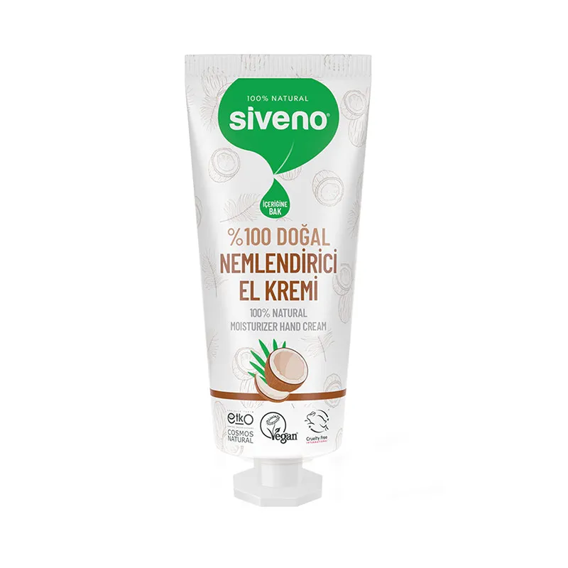 Siveno Doğal El ve Vücut Kremi Hindistan Cevizi Avokado Yoğun Nemlendirici Vegan 30 ml