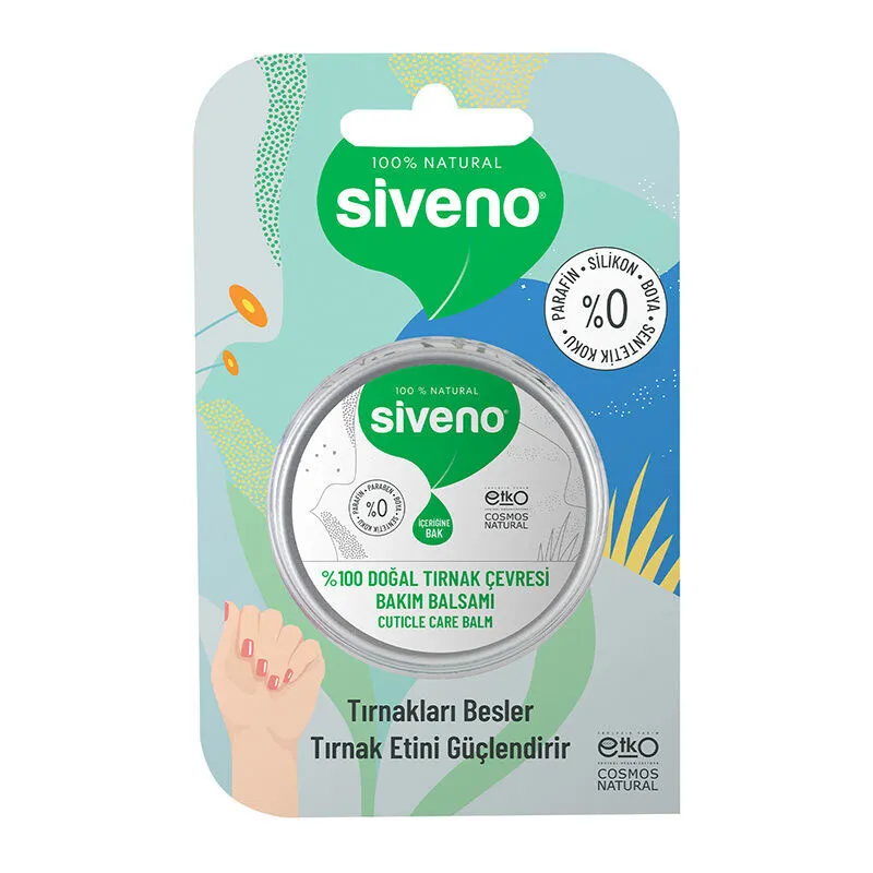 Siveno Doğal Tırnak Çevresi Doğal Bakım Balsamı 15 ml
