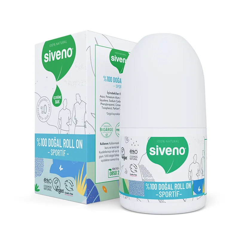 Siveno Doğal Sportive Roll-On 50 ml