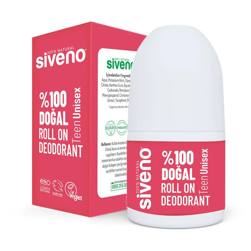 Siveno Doğal Roll-On Teen Unisex 50 ml