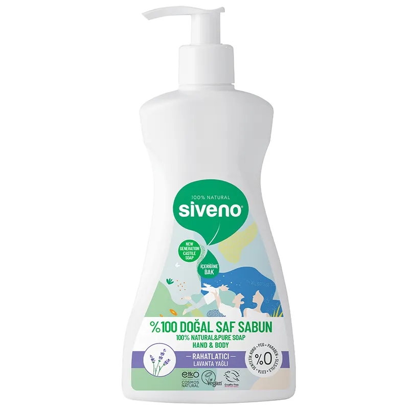 Siveno Lavanta Yağlı Doğal Sıvı Sabun 300 ml