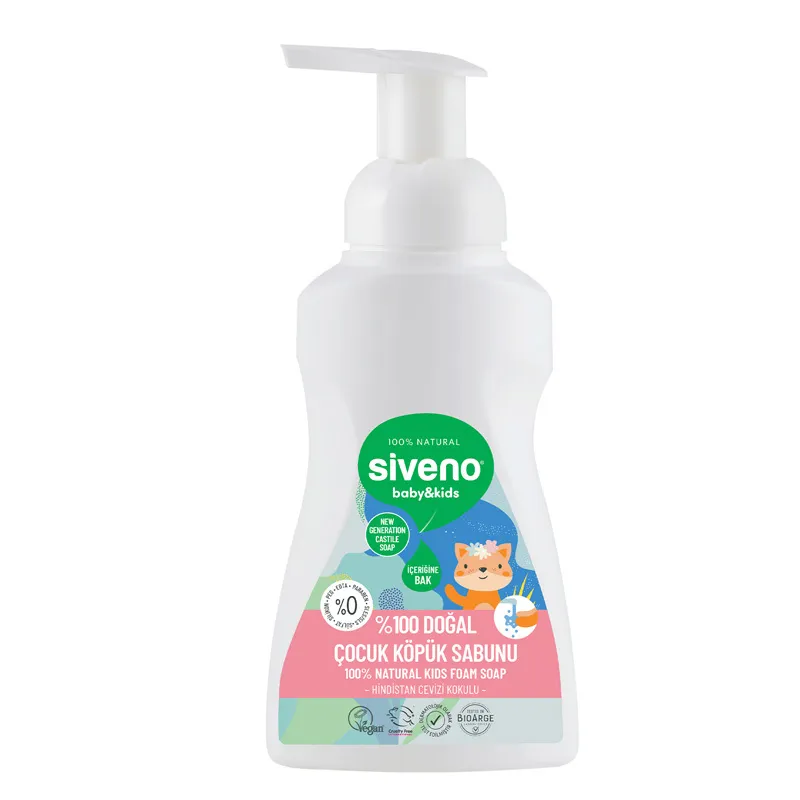 Siveno Doğal Çocuk Köpük Sabunu 250 ml