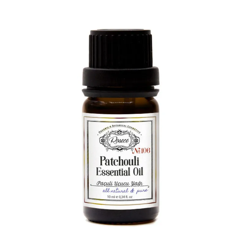 Rosece Patchouli Essential Oil | Paçuli Uçucu Yağı 10 ml