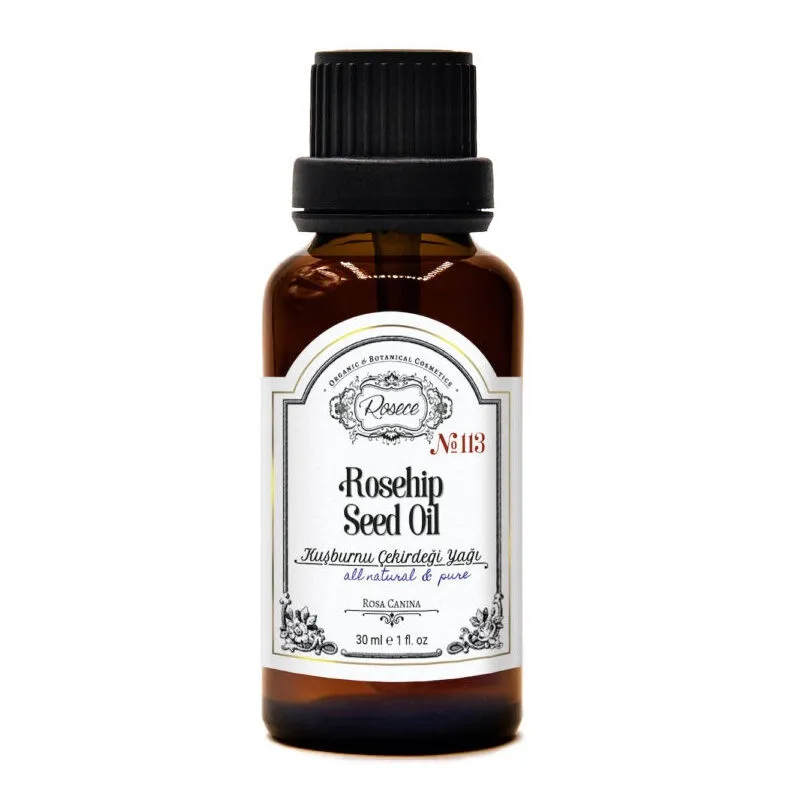 Rosece Rosehip Seed Oil | Saf Kuşburnu Yağı 30 ml