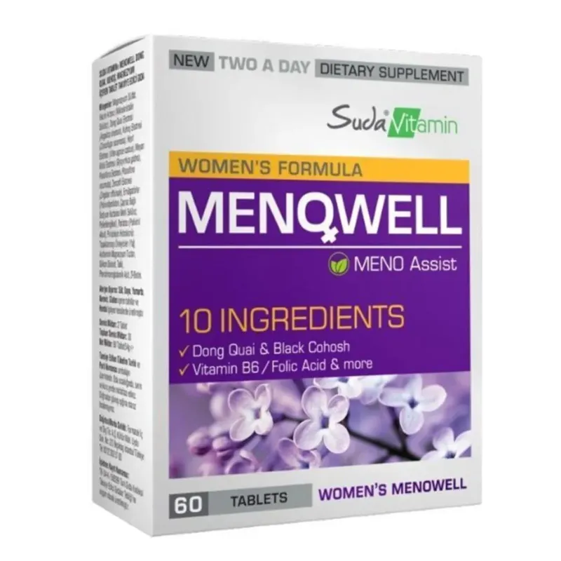 Suda Vitamin Womens Formula Menowell 60 Tablet