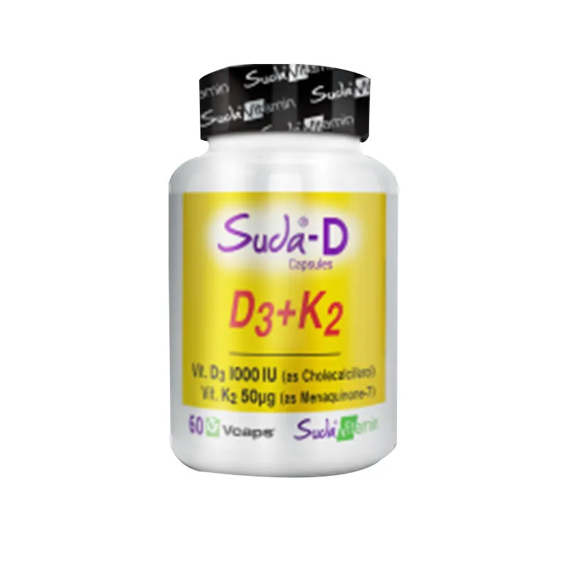 Suda Vitamin Suda-D D3+K2 Takviye Edici Gıda 60 Kapsül