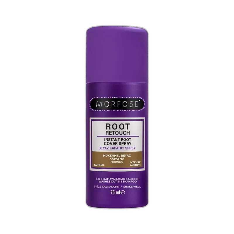 Morfose Root Retoucher Beyaz Kapatıcı Sprey Kahverengi 75 ml