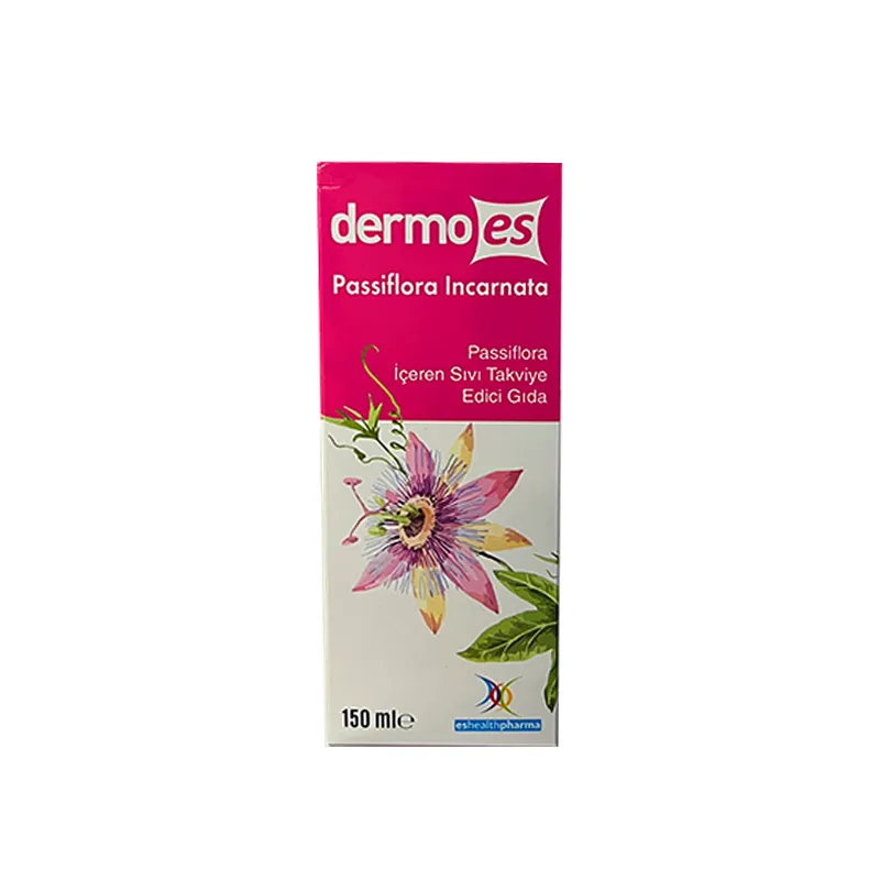 Dermoes Passiflora İçeren Sıvı Takviye Edici Gıda 150 ml