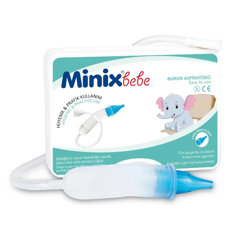 Minix Bebe Burun Aspiratörü