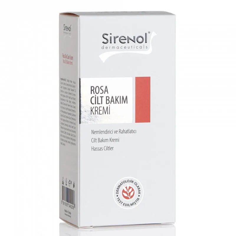 Sirenol Cadı Fındığı Rosa Cilt Bakım Kremi 60ml