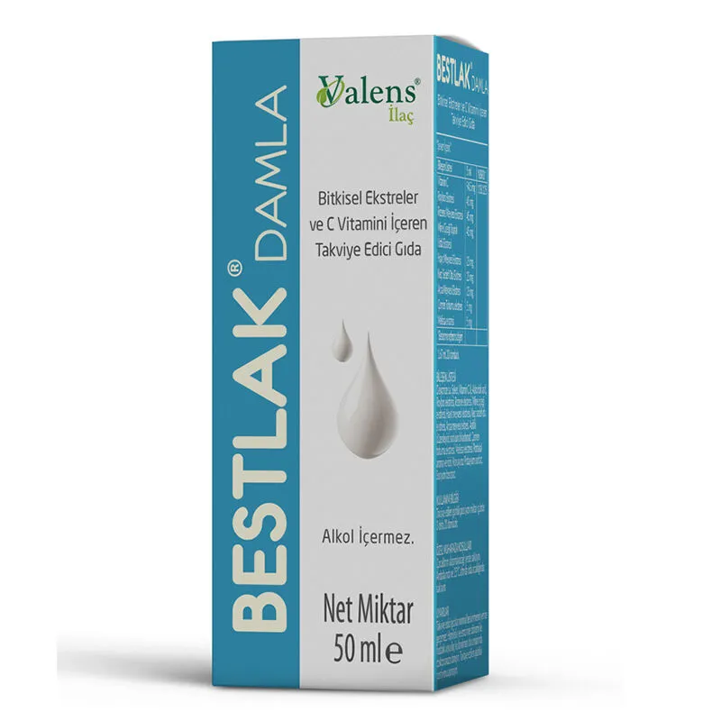 Bestlak Bitkisel Ekstreler İçeren Takviye Edici Gıda 50 ml