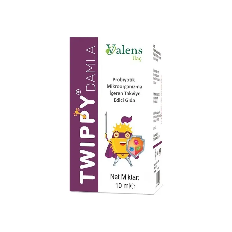 Valens İlaç Twippy Takviye Ecici Gıda 10 Saşe