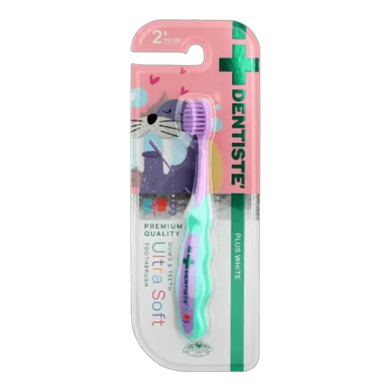 Dentiste Kids Ultra Soft Diş Fırçası +2 Yaş - Pembe