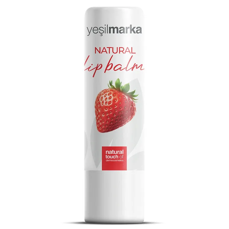 Yeşilmarka Doğal Dudak Balmı 4,15 gr - Çilek