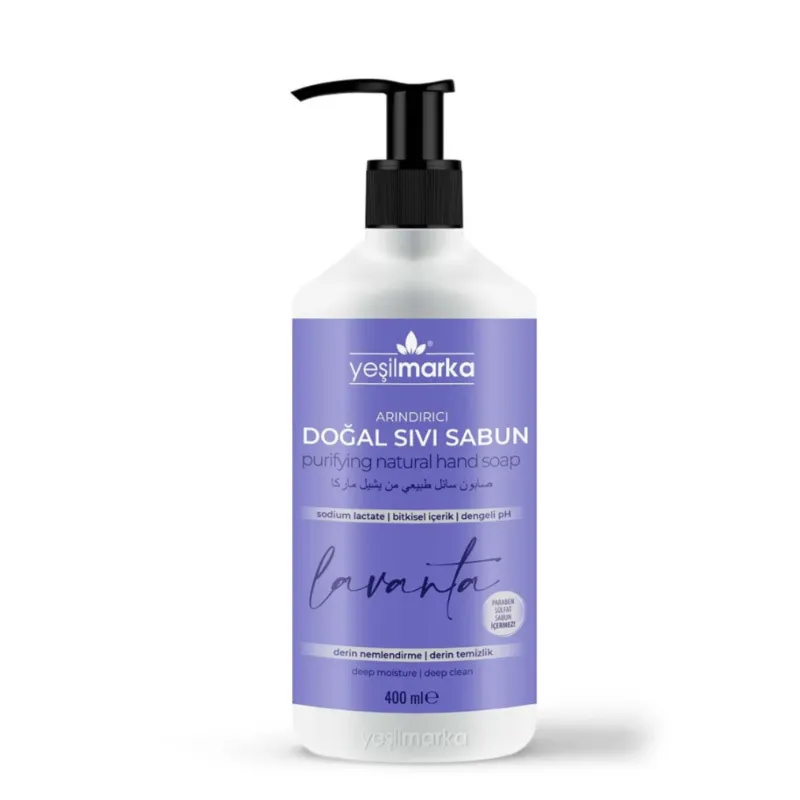 Yeşilmarka Arındırıcı Sıvı Sabun - Lavanta 400 ml