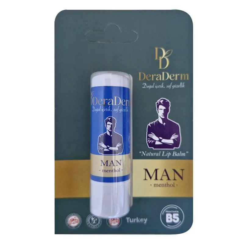 Deraderm Natural Lip Balm Man (Erkekler için) 5 gr