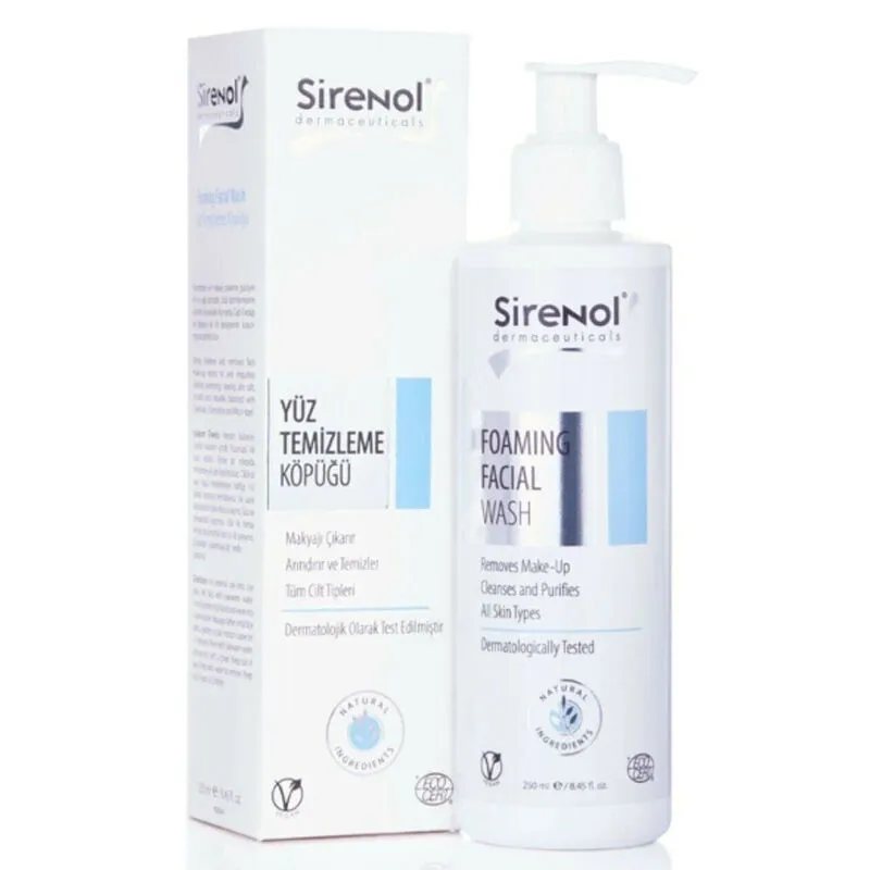 Sirenol Natural Yüz Temizleme Köpüğü 250 ml
