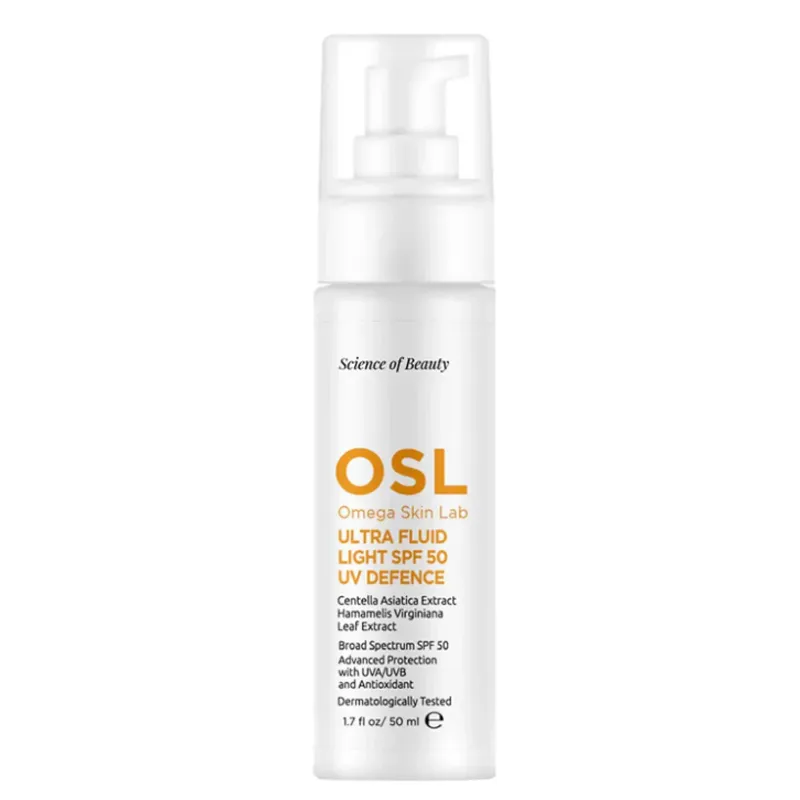 Osl Omega Skin Lab Ultra Fluid Light SPF 50+ UV Defence 50 ml