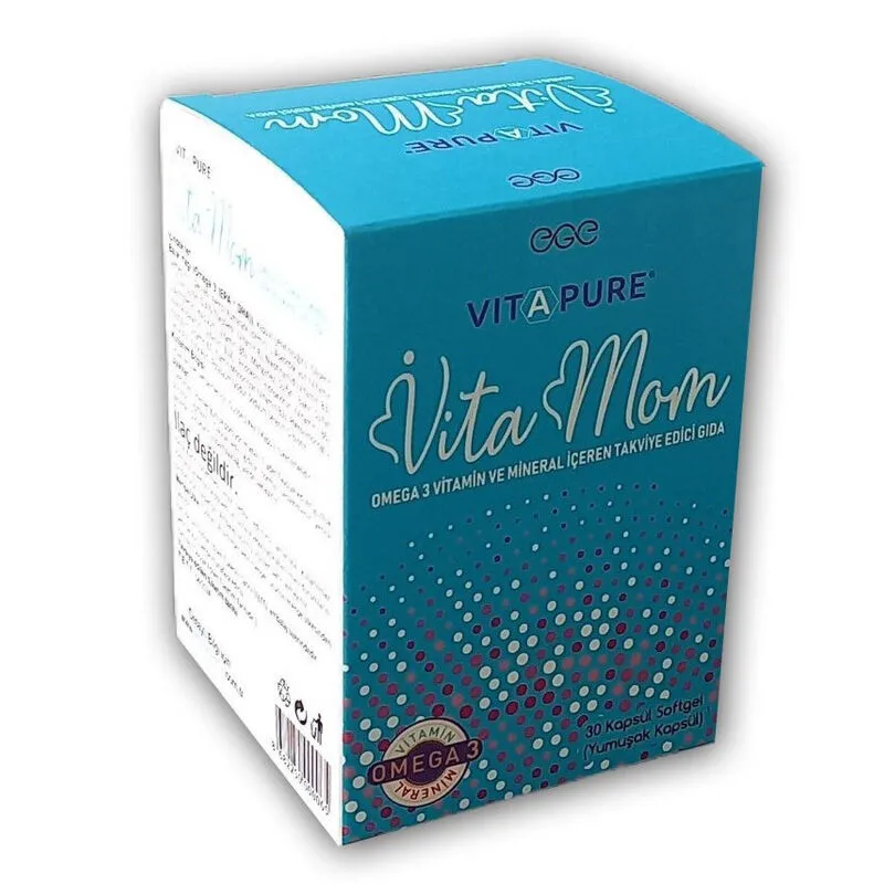 Vitapure Vitamom 30 Yumuşak Kapsül
