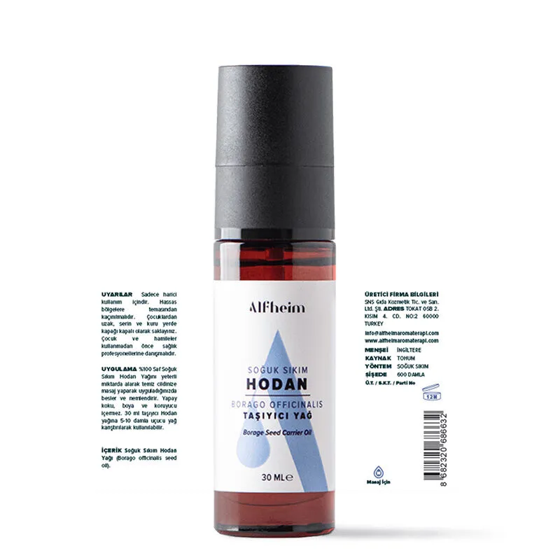 Alfheim Hodan Taşıyıcı Sabit Yağı 30 ml