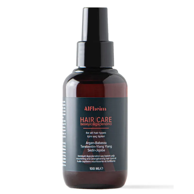 Alfheim Dökülme Karşıtı Saç Bakım Yağı 100 ml