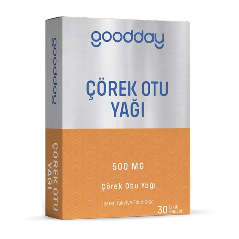 Goodday Çörek Otu Yağı Takviye Edici Gıda 30 Kapsül