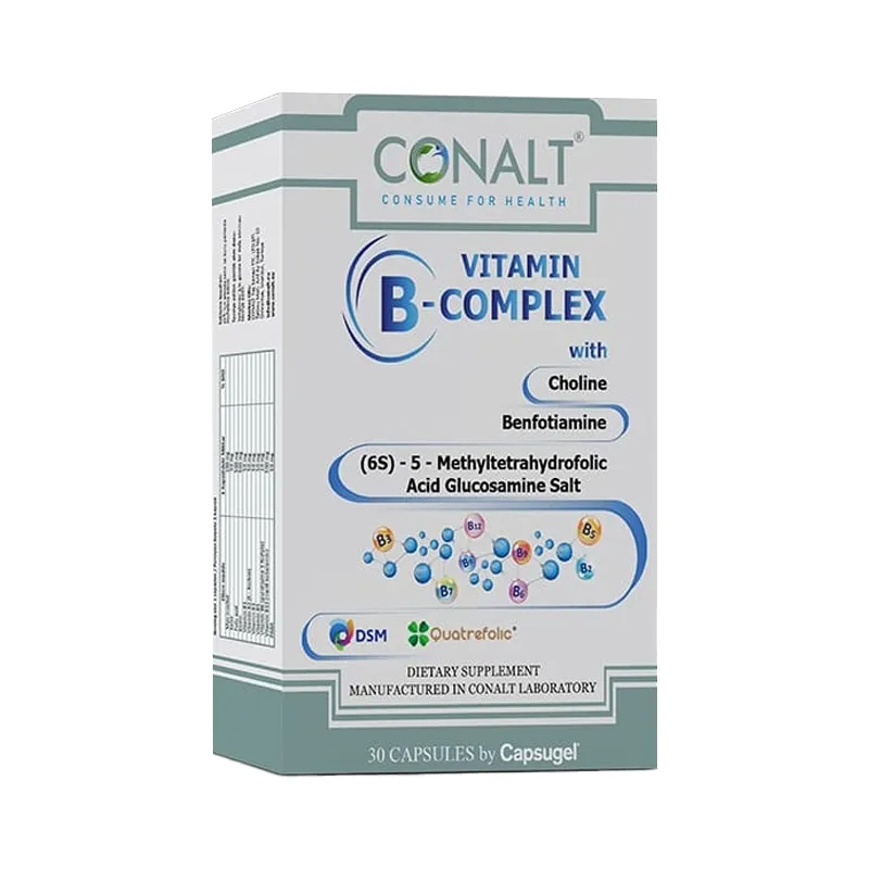 Conalt Vitamin B Complex Takviye Edici Gıda 30 Kapsül