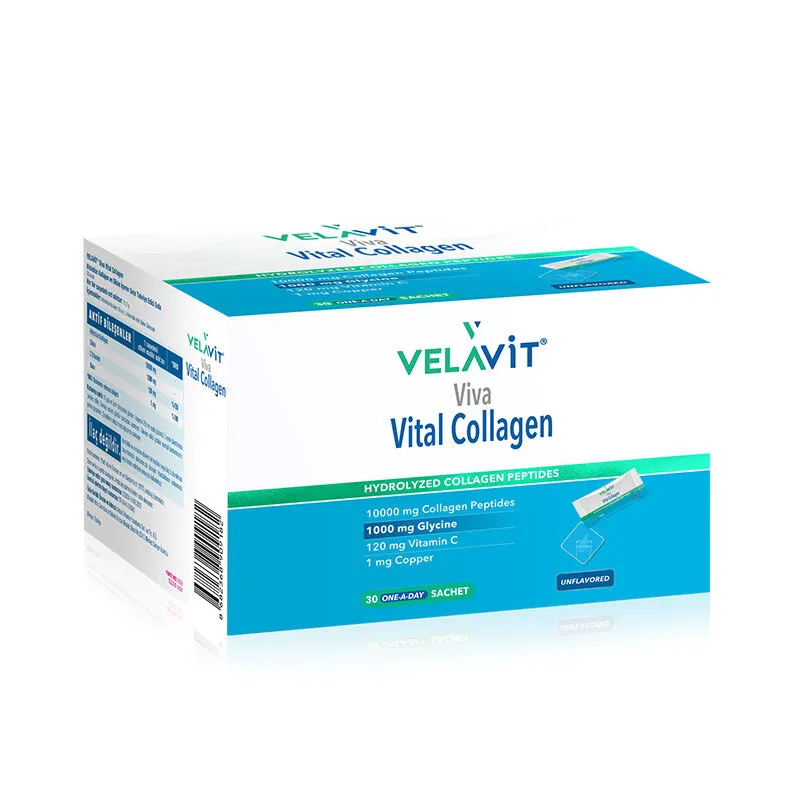 Velavit Viva Vital Collagen Toz Takviye Edici Gıda 30 Saşe