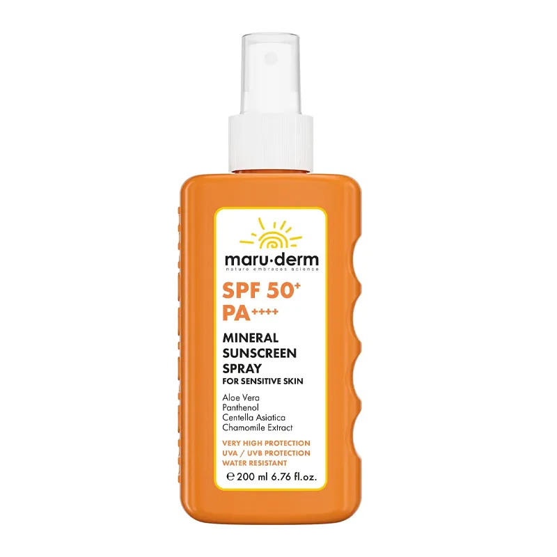 Maruderm Hassas Ciltler İçin SPF50 Mineral Sprey Güneş Kremi 200 ml