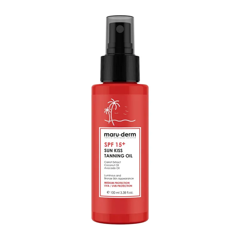 Maruderm SPF15 Sun Kiss Tanning Oil 100 ml