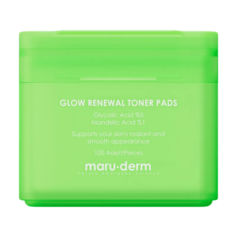 Maruderm Glow Renewal Toner Pads 100 Adet