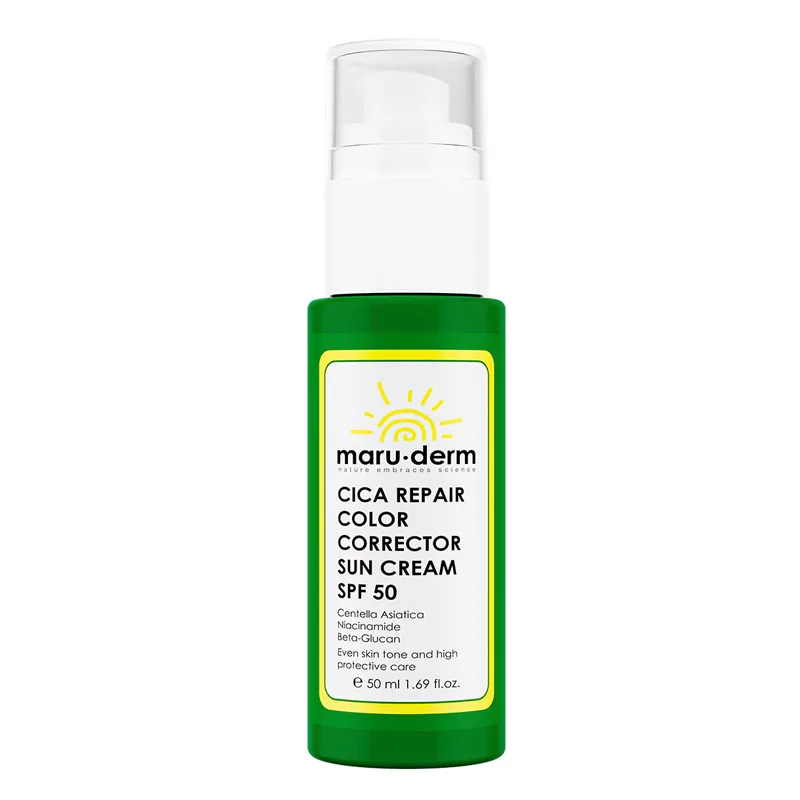 Maruderm Cica Spf 50 Cilt Tonu Eşitlemeye Yardımcı Güneş Kremi 50 ml