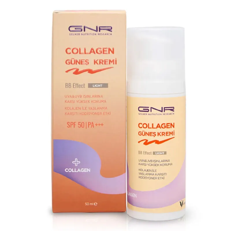 Gnr Collagen Güneş Kremi Spf 50 BB Effect Light 50 ml