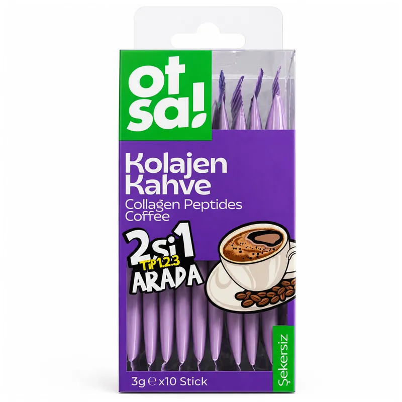 Otsa Kolajen Kahve 2si 1 arada 3g x 10 Stick