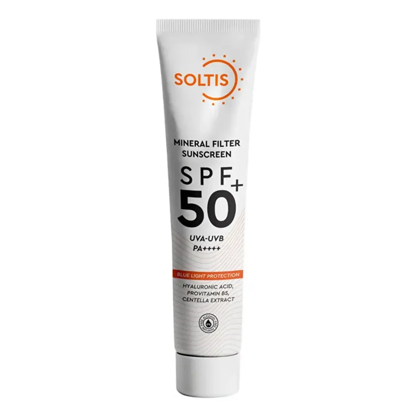 Soltis SPF50 %100 Mineral Güneş Koruyucu Krem 50 ml