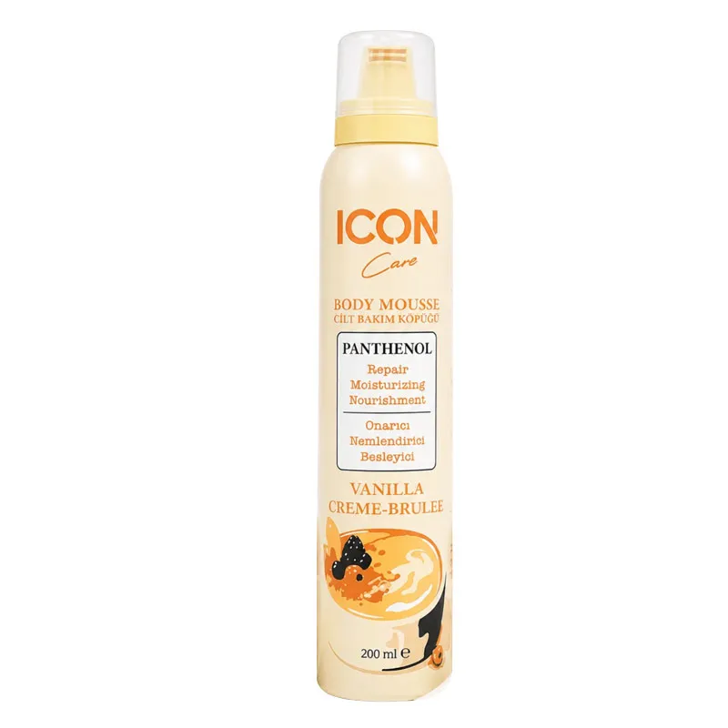 ICON Care Vanilla Creme-Brulee Cilt Bakım Köpüğü 200 ml