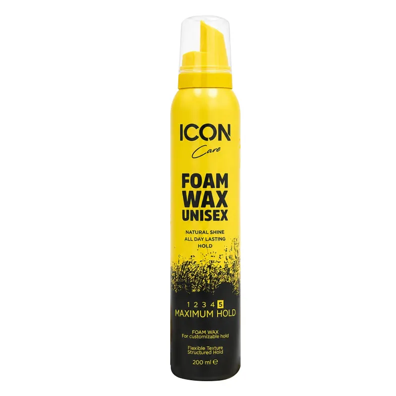 ICON Care Foam Wax Unisex-5 Saç Bakım Köpüğü 200 ml
