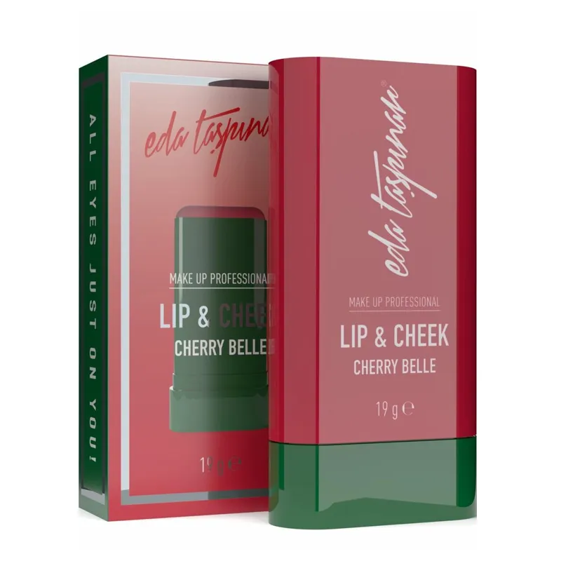 Eda Taşpınar Lip Cheek Cream Blush Stick Cherry Belle 19 gr